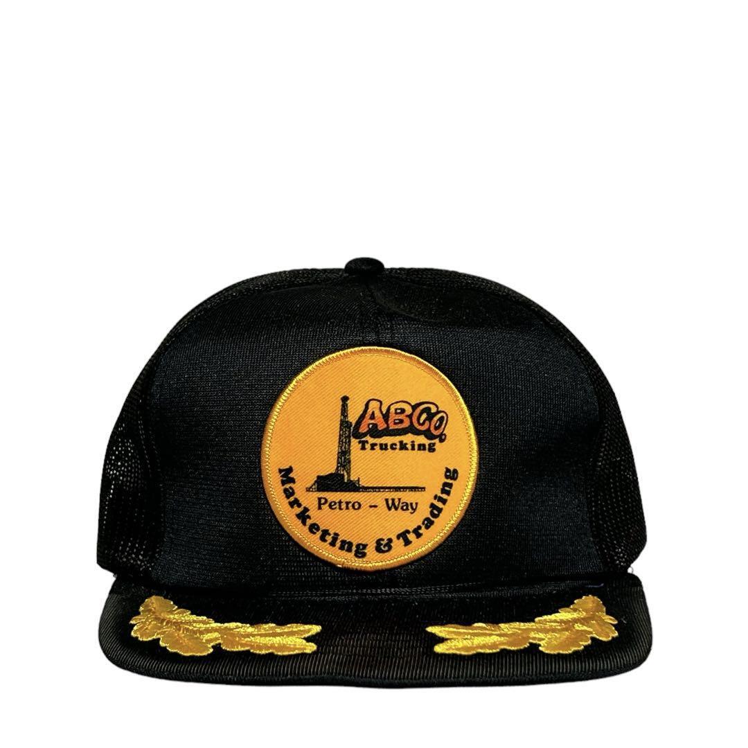 ほぼデッドストック【80s】USA企業系 トラッカーキャップ拍卖