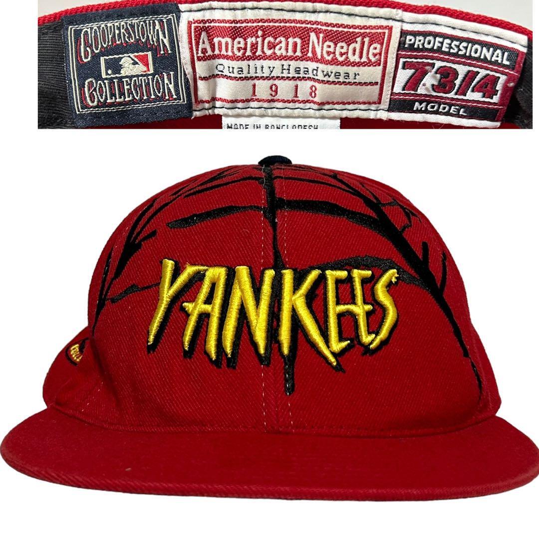 00s クーパーズタウン  ヤンキース スパイダーマンロゴ キャップ拍卖