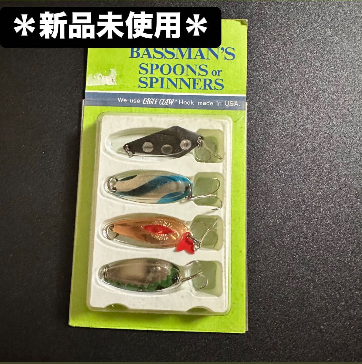 *新品未使用【CORMORAN】スプーン ルアー 4個入り拍卖