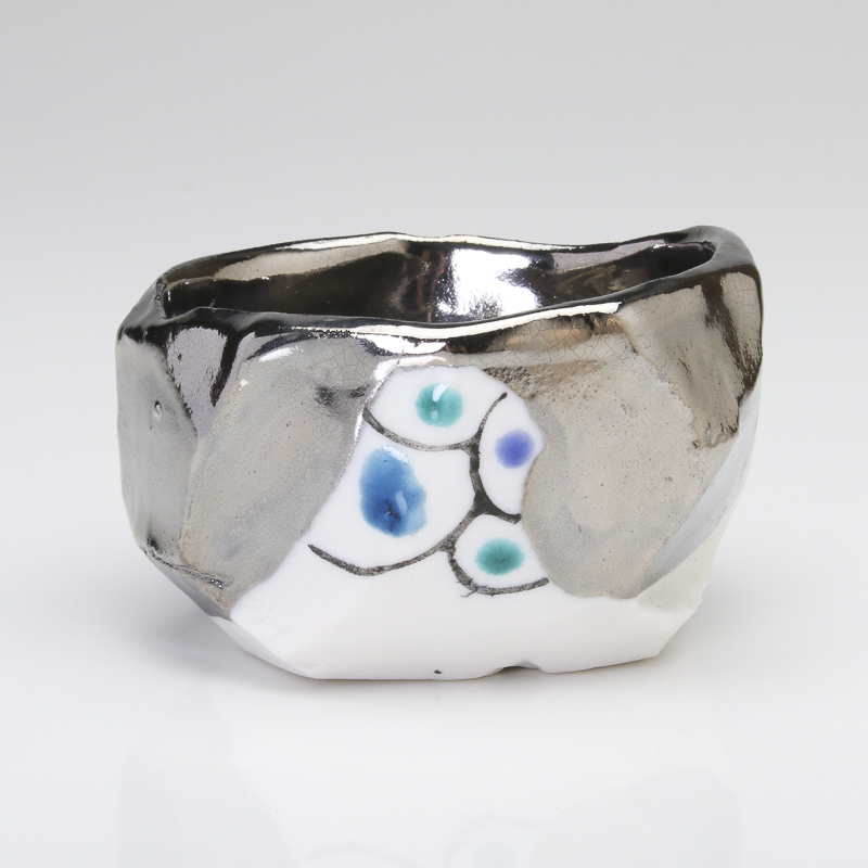 【MG敬】今西泰赳 作『酒器 細胞塊 Pd』共箱付 ih31拍卖