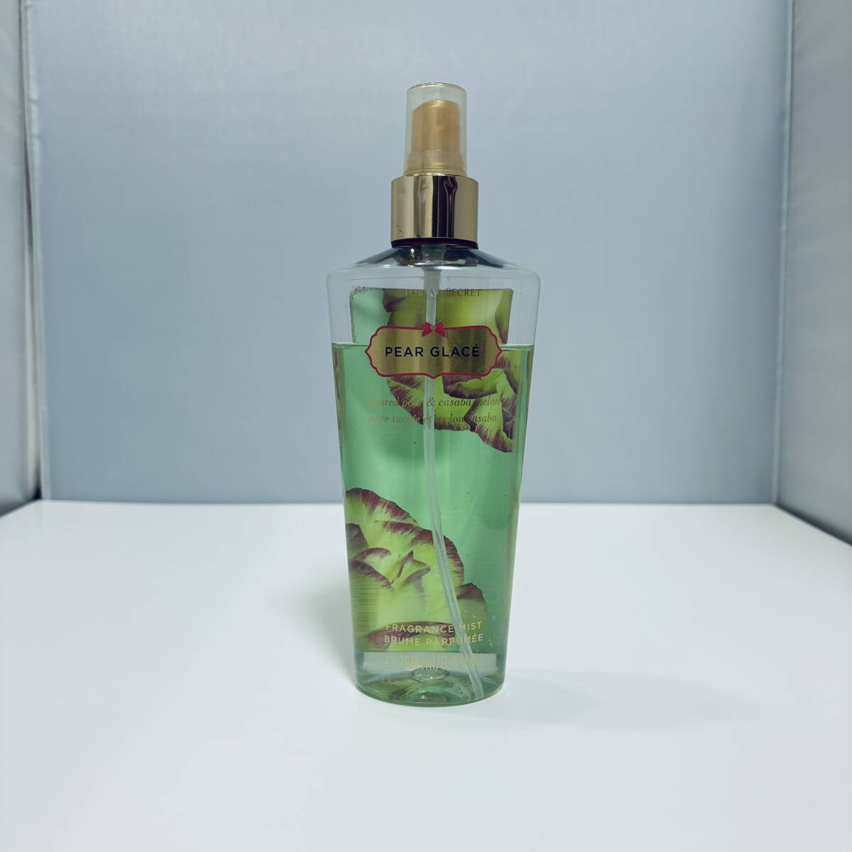K0890 VICTORIA'S SECRET PEAR GLACE ヴィクトリアシークレット ミスト 250ml 残量たぶん80~85%拍卖