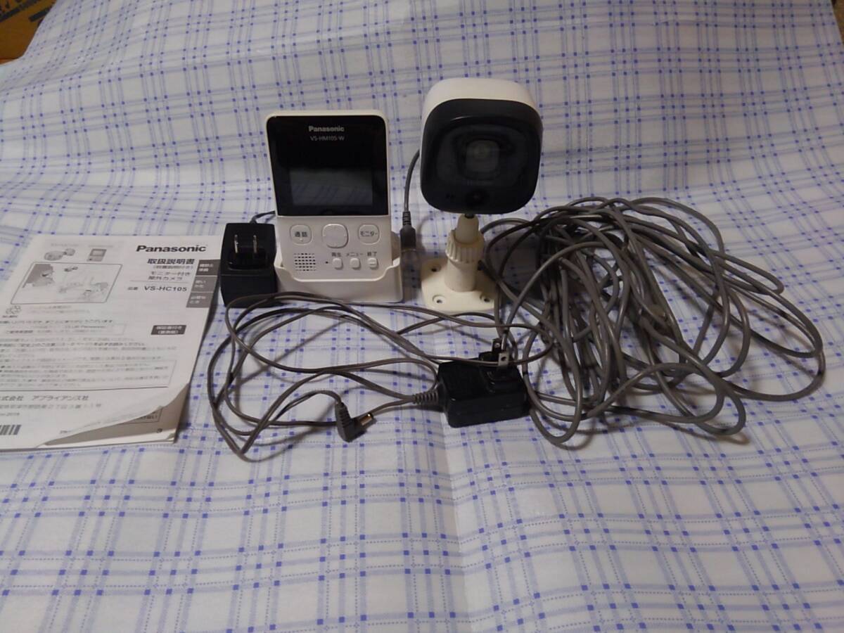 即決Panasonic パナソニック モニター付き屋外カメラ VS-HC105 拍卖