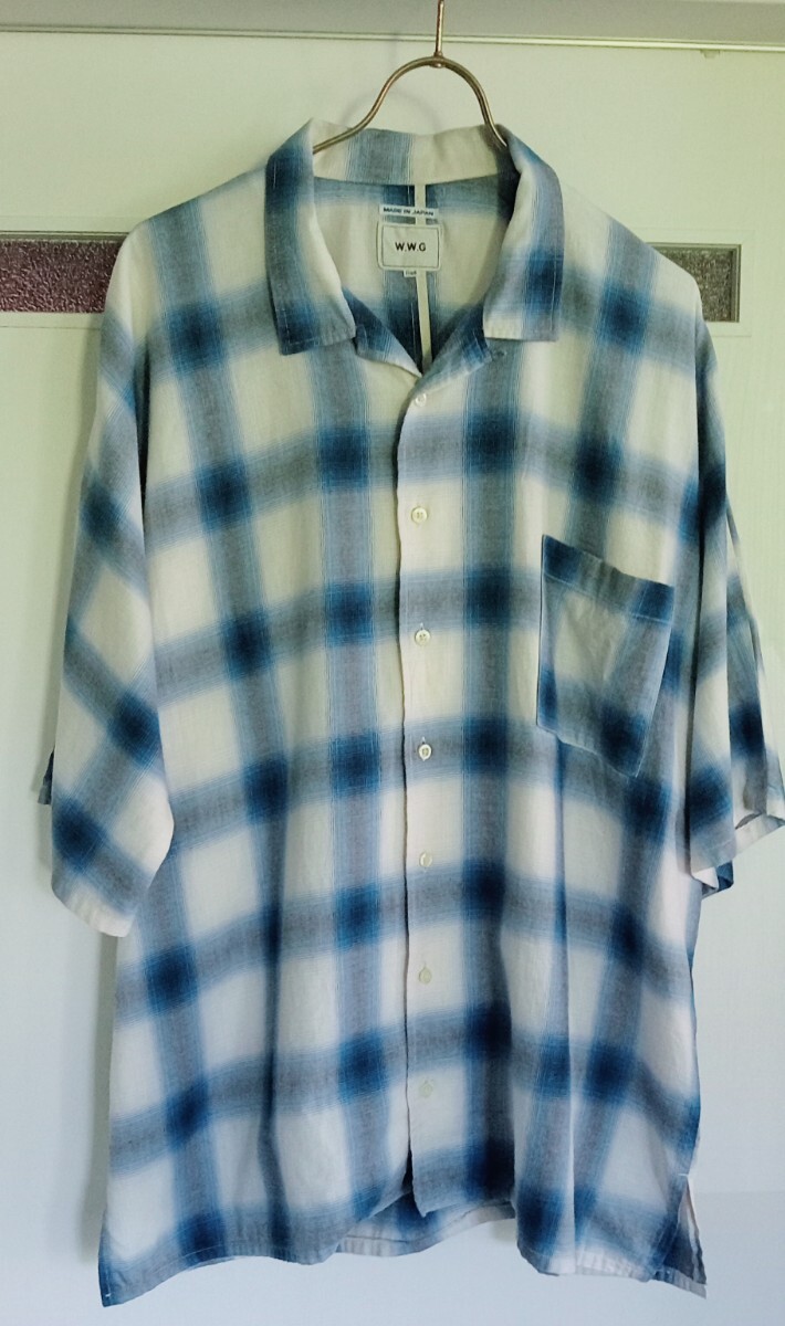W.W.G フーズフーギャラリー半袖シャツ チェック柄 アメカジ Free拍卖