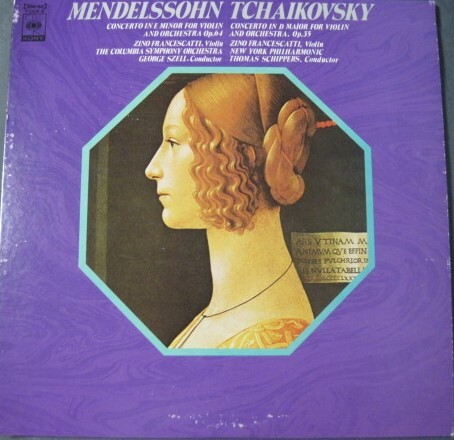 ◆ LP メンデルスゾーン チャイコフスキー ヴァイオリン協奏曲 ホ短調作品64:ニ長調作品 35 ジノ・フランチェスカッティ(ヴァイオリン)◆拍卖