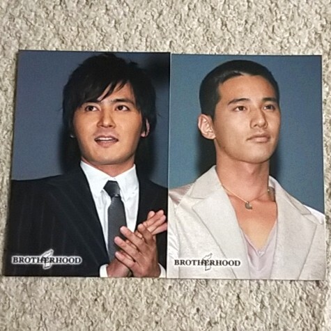 【非売品】映画『ブラザーフッド』DVD予約特典「ポートレートカード」2枚拍卖