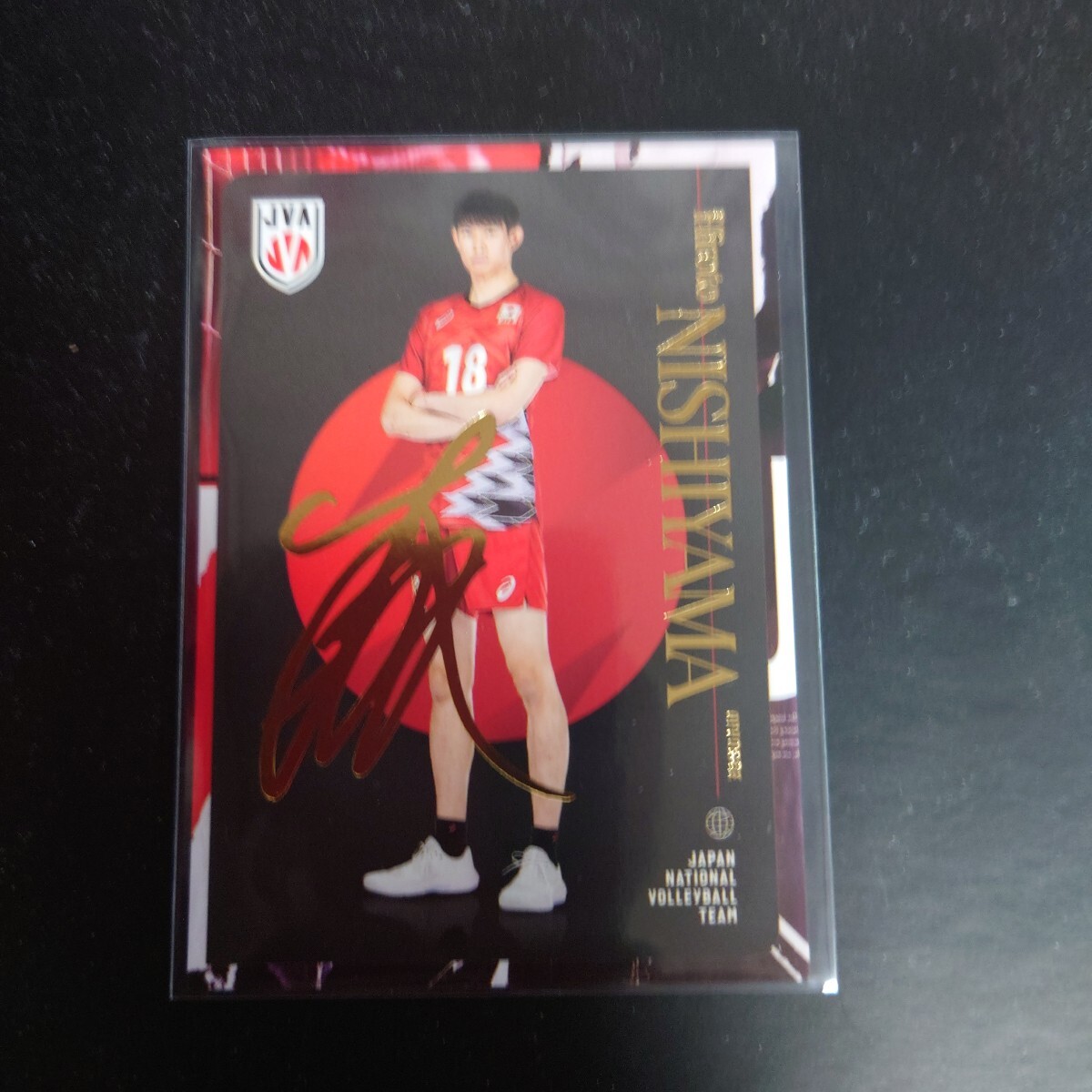 2024 バレーボール男子日本代表 西山大翔 スペシャル拍卖