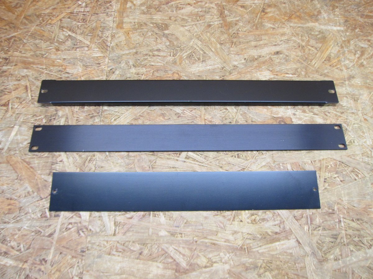 ◎サーバーラック ラック用カバー黒 ブランクパネル 3枚セット◎Z-292拍卖