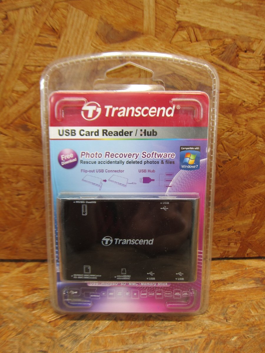 ◎【新品未開封品】Transcend TS-RDP7K マルチカードリーダー USBカードリーダー 現状品◎Z-935拍卖