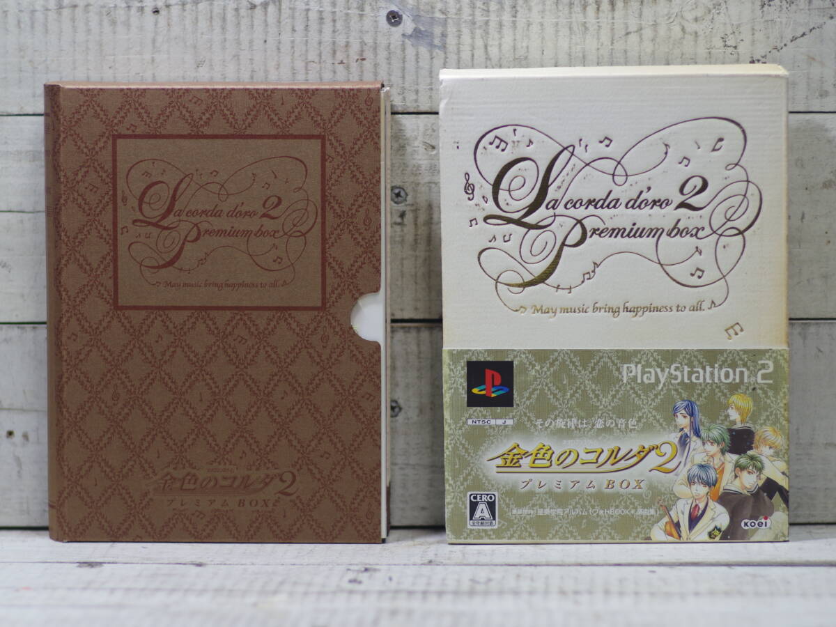 M11243 【PS2】 金色のコルダ2 プレミアムBOX 盤面傷有り レターパックプラス発送 0606拍卖