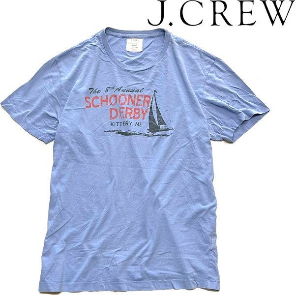 1点物◆ジェイクルーJ.CREW半袖プリントTシャツ古着メンズSMレディースOKアメカジ90sストリート/スポーツUSAブランド中古ポロシャツ373239拍卖