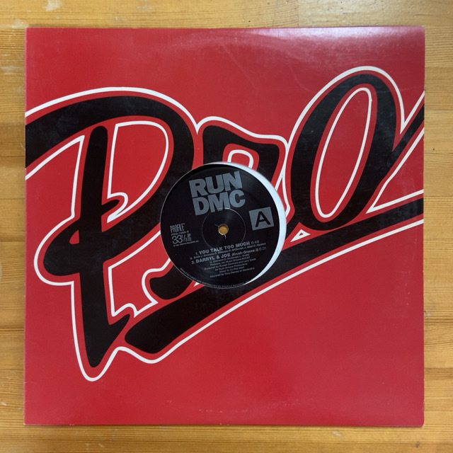 RUN DMC YOU TALK TOO MUCH / DARYLL & JOE (KRUSH GROOVE 3) (RE) 12インチ シングル拍卖