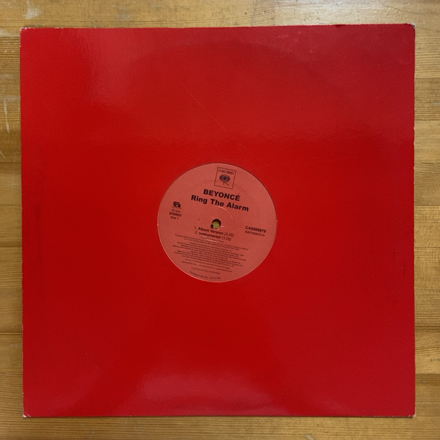 BEYONCE RING THE ALARM 12インチ シングル拍卖