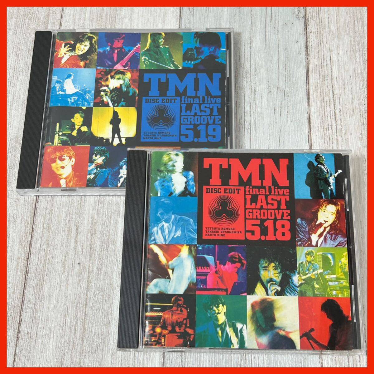 【CR13】2枚セット TM NETWORK/TMN final live LAST GROOVE 5.18・5.19拍卖