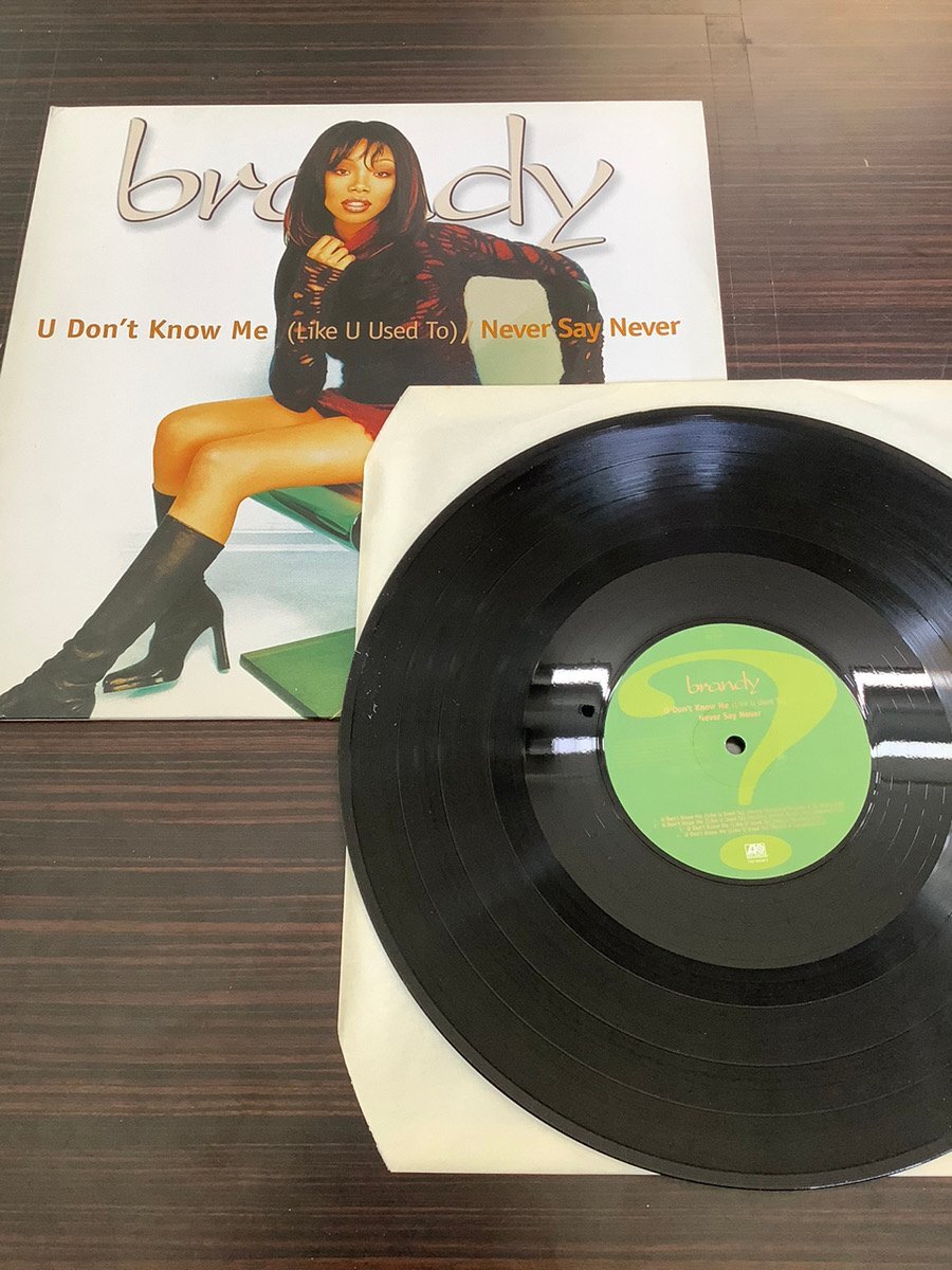 ◆日 F 809 312 brandy U Don't Know Me (Like U Used To) / Never Say Never 7567-84640-0 -定形外拍卖