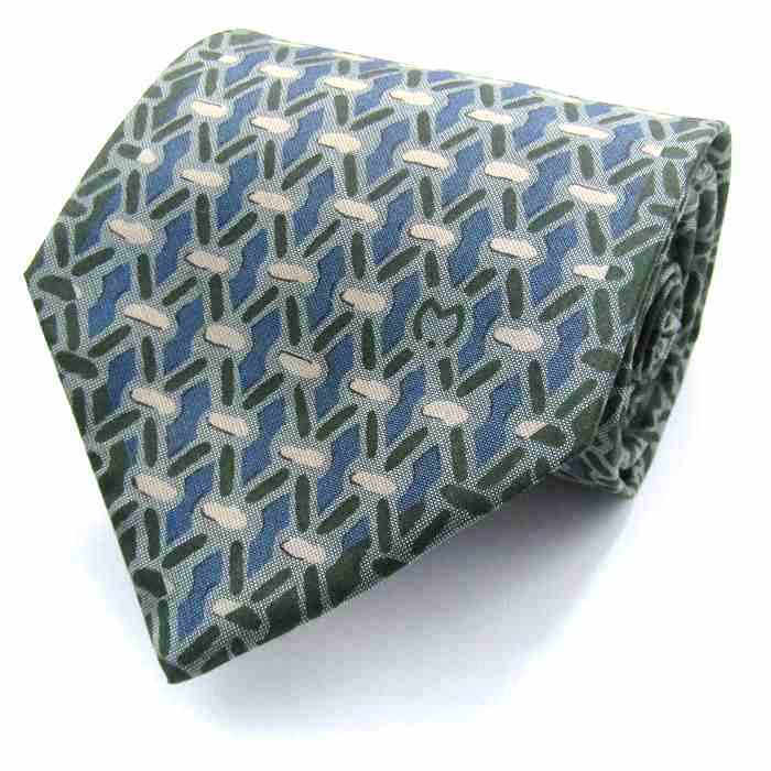 ミラショーン ブランド ネクタイ ロゴ チェック柄 格子柄 シルク イタリア製 PO メンズ ネイビー mila schon拍卖