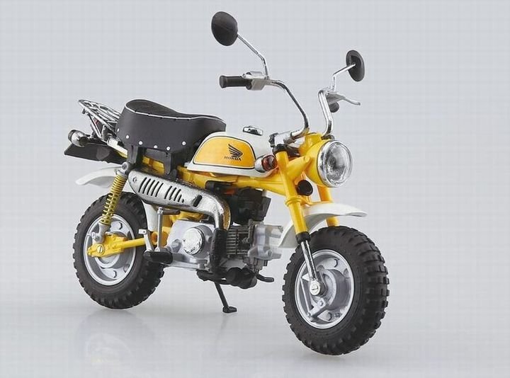 アオシマ ★ 完成品 1/12 Honda モンキー プラズマイエロー拍卖