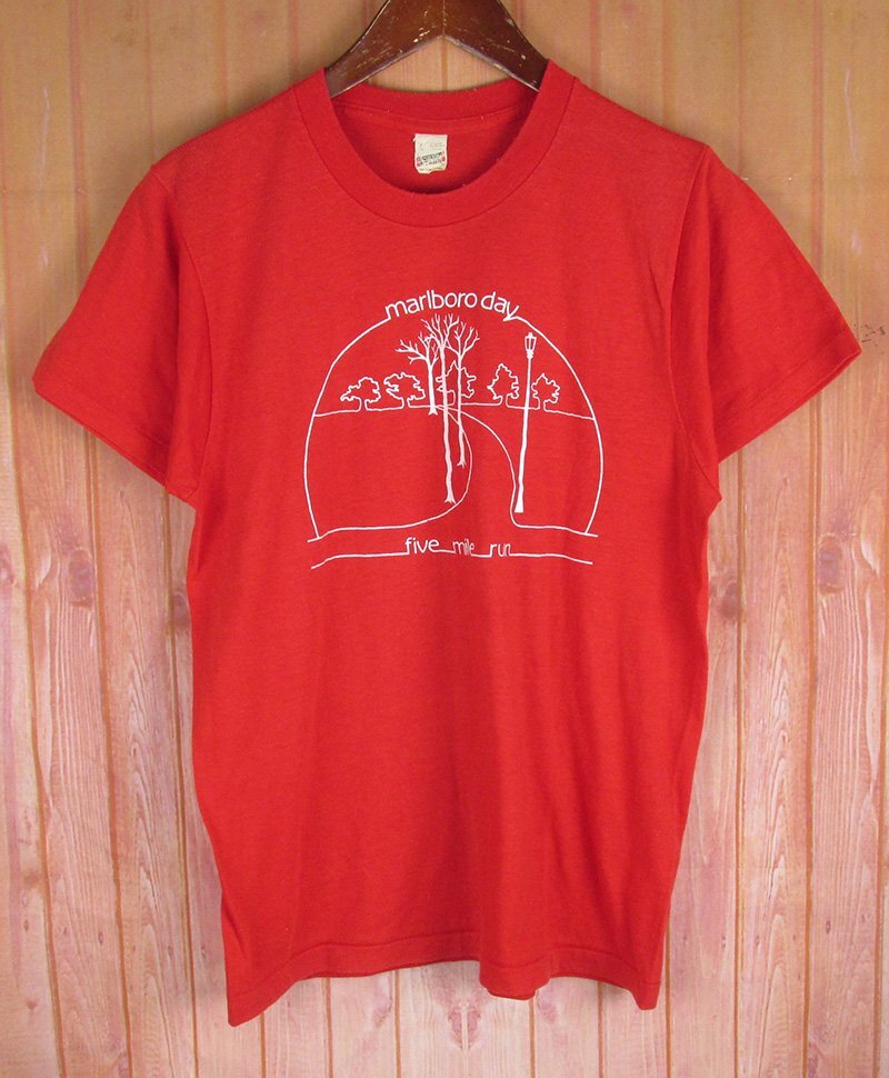 LST11639 SCREEN STARS スクリーンスターズ 80s Tシャツ レッド系 L(クリックポスト可)拍卖