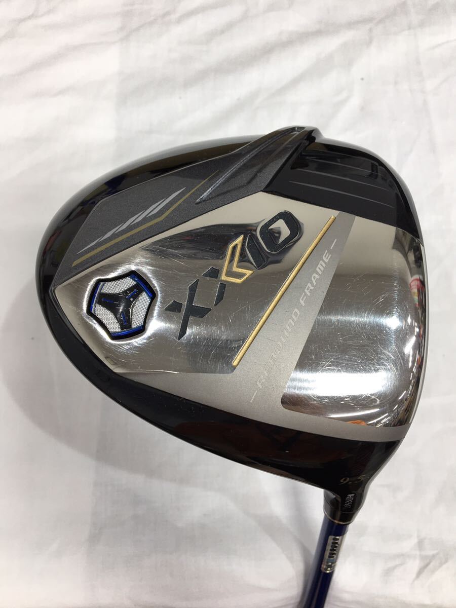 本州のみ送料無料◇ドライバー◇ダンロップ◇XXIO 13 ネイビー◇MP1300 ネイビー◇9.5度◇S◇45.75in◇D-3◇285g◇カバー有拍卖