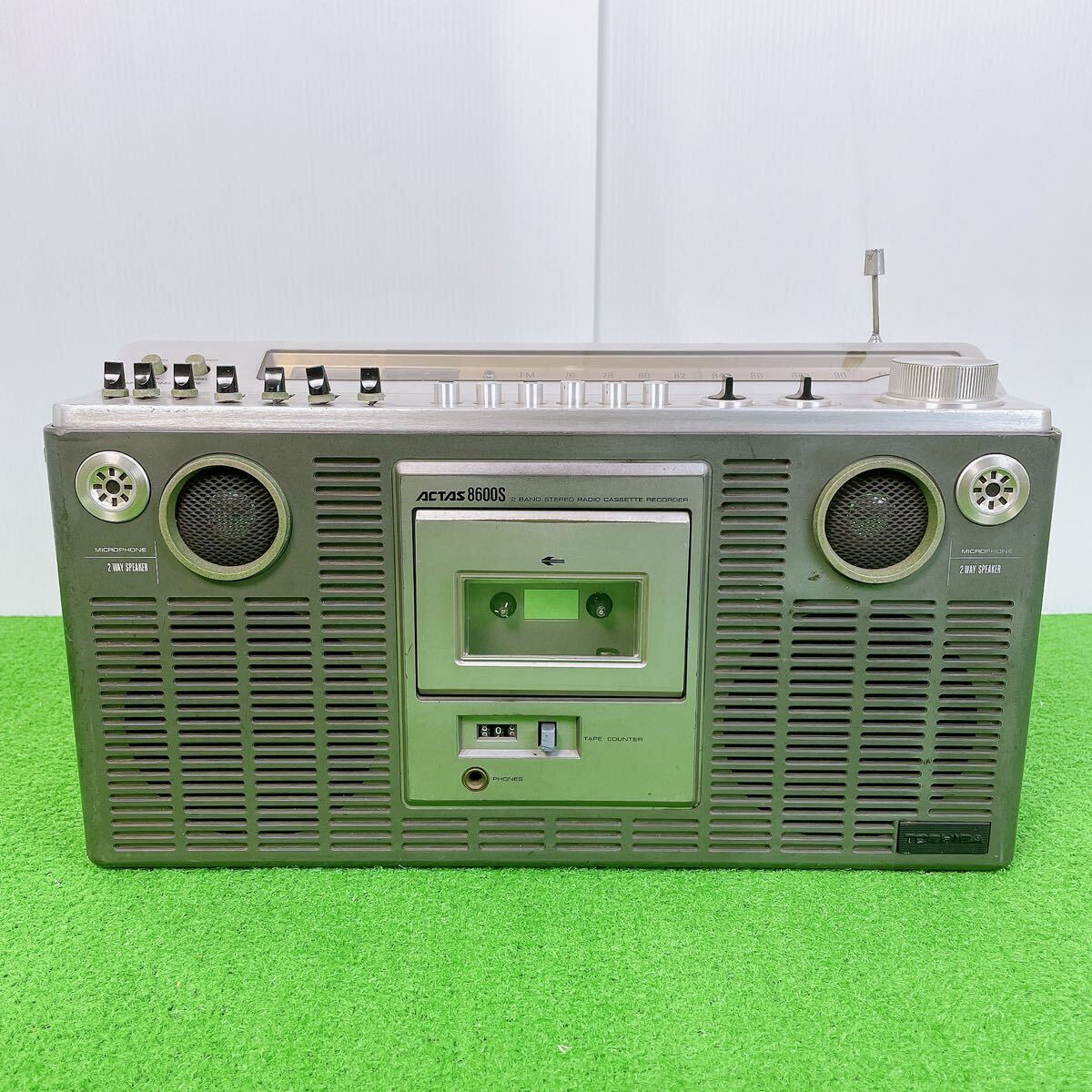 【ジャンク 希少品】TOSHIBA ACTAS 8600S ラジカセ ステレオラジオカセットレコーダー アクタス RT-8600S S24081002拍卖