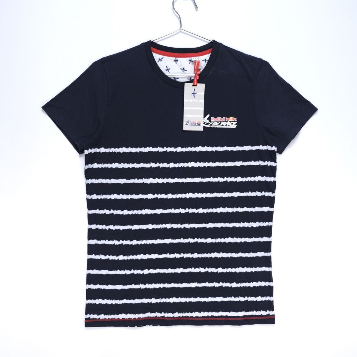 【送料無料】【未使用】RED BULL AIR RACE CHIBA 2016/レッドブル・エアレース千葉 2016/RAR Cloud T-Shirt/雲/ボーダー/ネイビー/Sサイズ拍卖