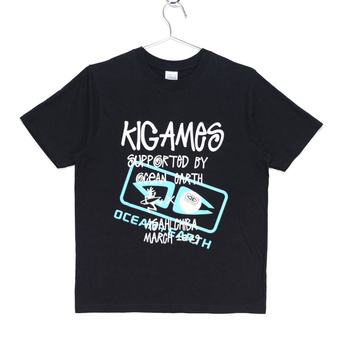 【送料無料】NSA(日本サーフィン連盟) AAランク K.I. SURFING GAMES 2023 Tシャツ/ブラック/Mサイズ拍卖
