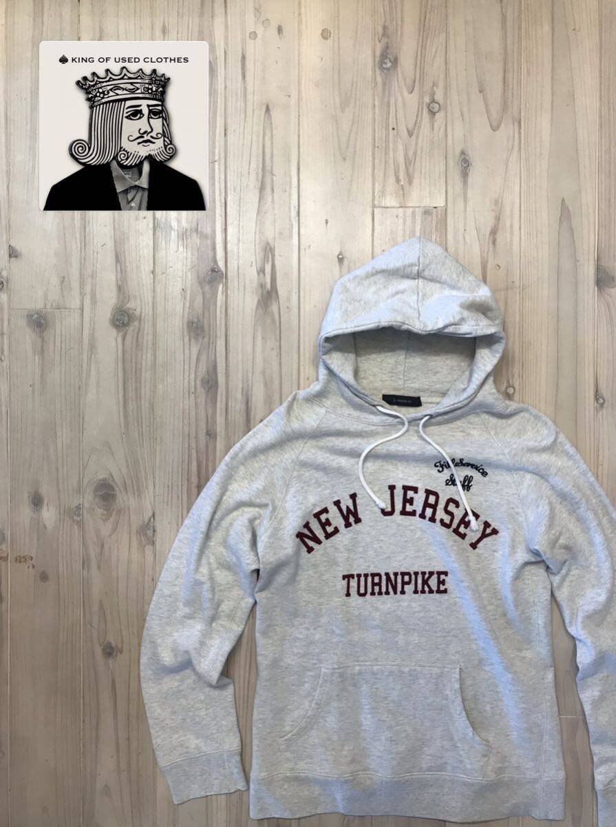 RAGE BLUE レイジブルー プルオーバーパーカー Mサイズ カレッジパーカー 霜降り スポーツ 裏起毛 フーディー ユーズド 古着拍卖