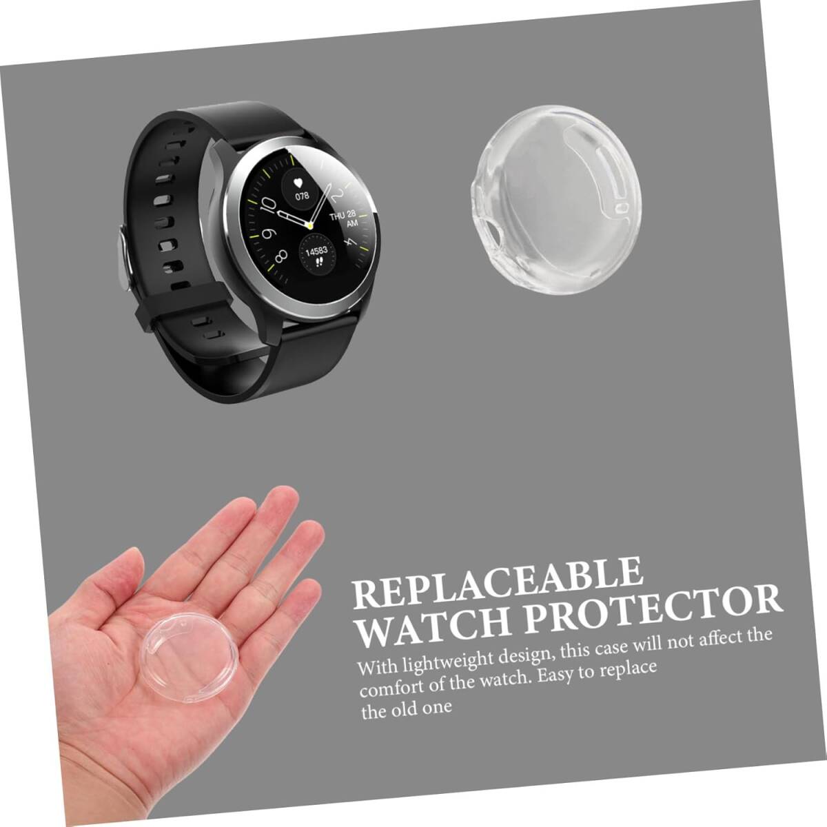 グーグルウォッチケース アクセサリー アンチスクラッチウォッチスクリーンカバー プロテクター P24拍卖
