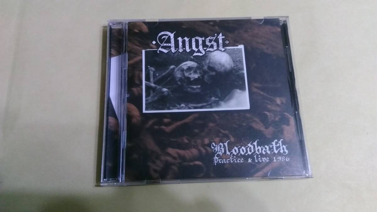 送料込 Angst - Practice & Live 1986☆Axegrinder Anti Cimex Hellshock Misery Doom Concrete Sox Extreme Noise Terror 拍卖