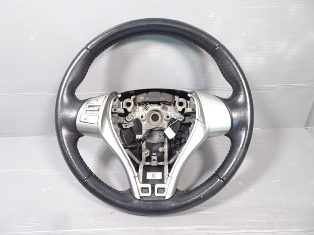 エクストレイル DBA-NT32 ハンドル ステアリング ホイール 48430-4CB0A 前期 20X 61785km 1kurudepa拍卖