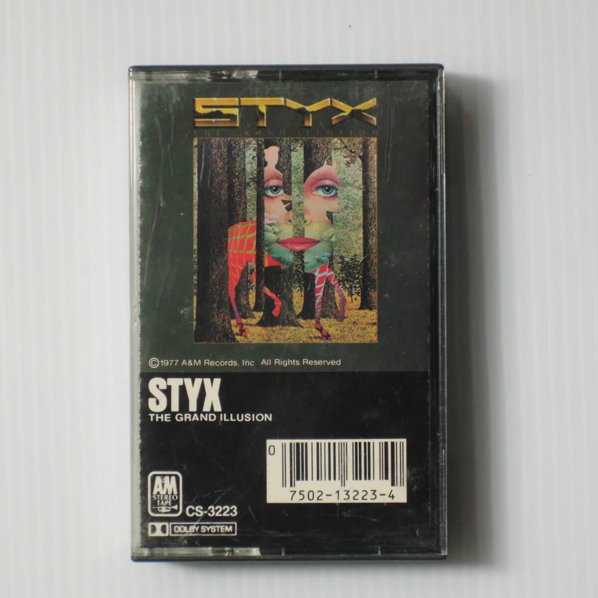 STYX - THE GRAND ILLUSION 輸入カセットテープ拍卖