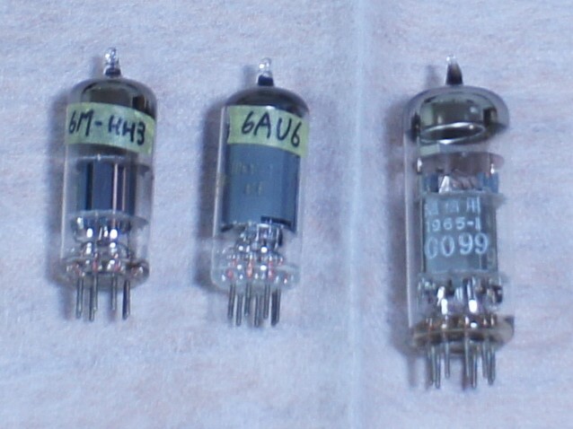6MHH3、6AU6、「通測用0099」 各1本拍卖