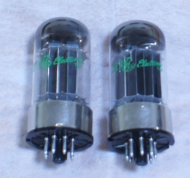 GE 6080 2本、マツダ 6AS7 1本拍卖