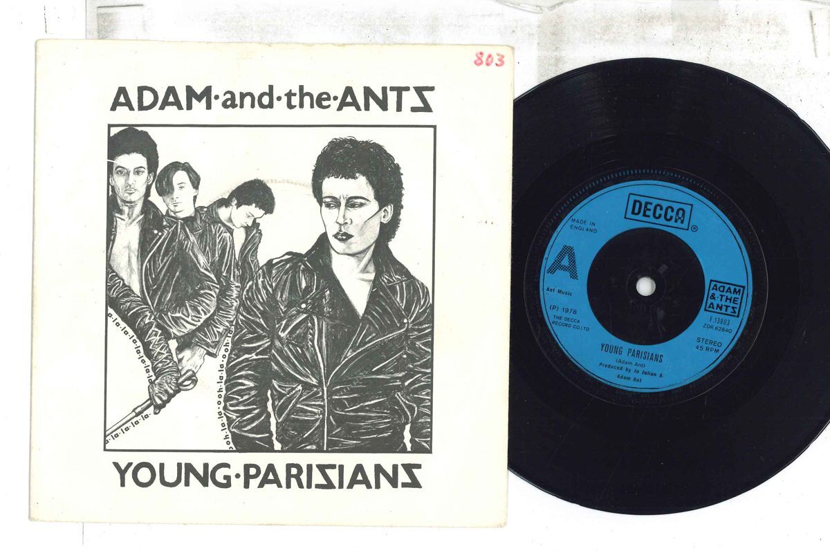 英7 Adam & The Ants Young Parisians F13803 Decca, Decca /00080拍卖