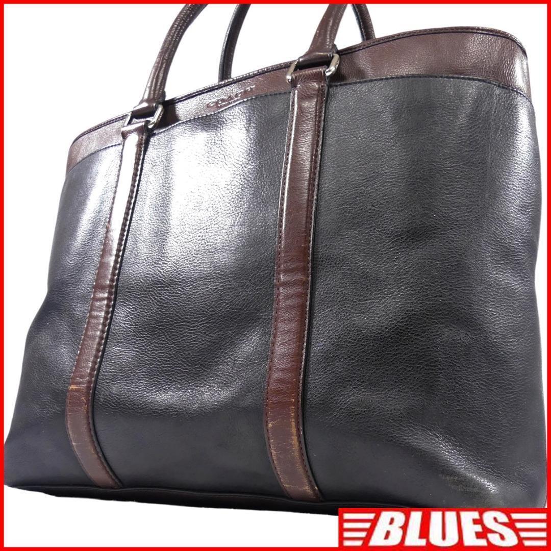 即決★COACH★オールレザービジネスバッグ コーチ メンズ 黒 本革 ブリーフケース 本皮 通勤 カバン 出張 鞄 かばん レディース拍卖