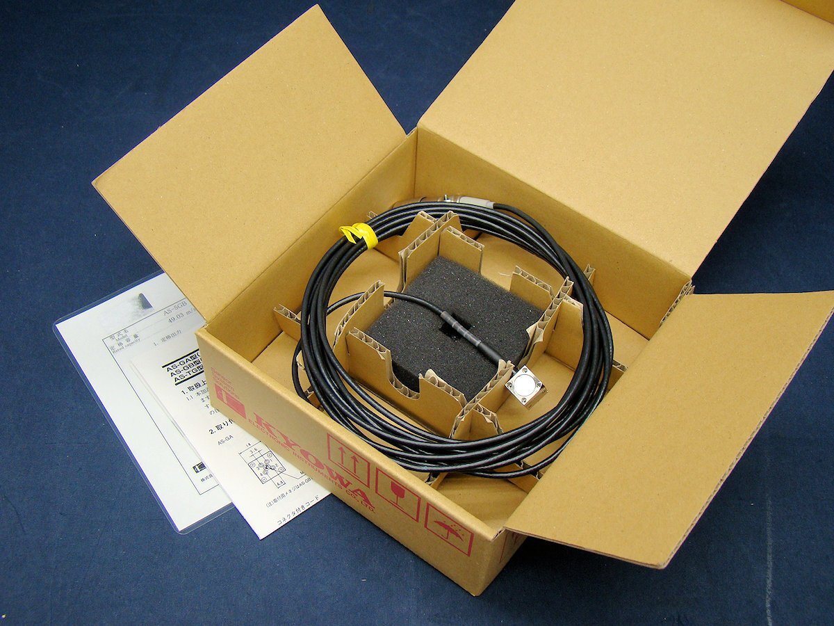 KYOWA AS-5GB 小型低容量加速度変換器 共和電業 中古拍卖