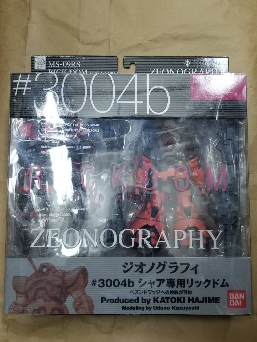 GUNDAM FIX FIGURATION ZEONOGRAPHY #3004b シャア 専用 リックドム ドワッジ ドム ジオノグラフィ RICK DOM CHAR AZNABLE Dowadge figure拍卖