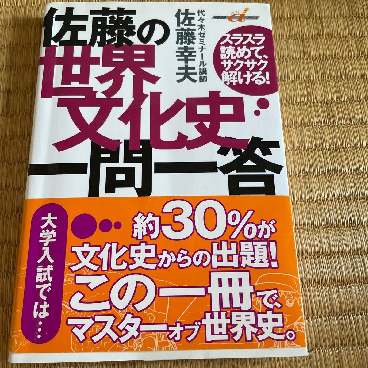 佐藤の世界文化史一問一答 スラスラ読めて、サクサク解ける! 世界史 佐藤幸夫 代ゼミ 1000拍卖