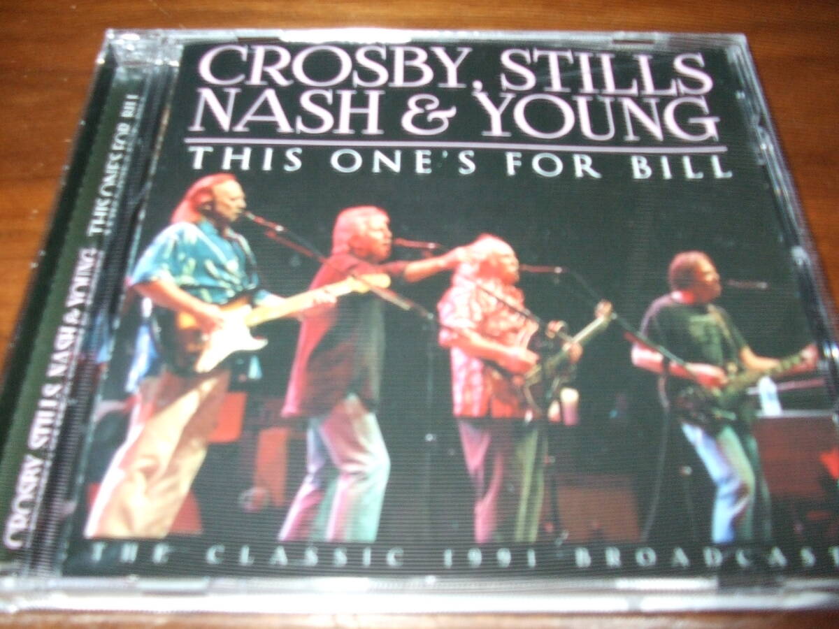 CROSBY STILLS NASH & YOUNG《 This One's For Bill 》★発掘ライブ拍卖