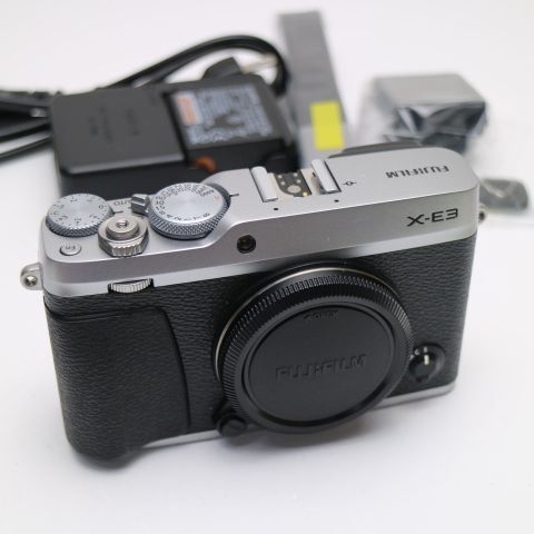 超美品 FUJIFILM X-E3 シルバー 中古 FUJIFILM あすつく 土日祝発送OK拍卖