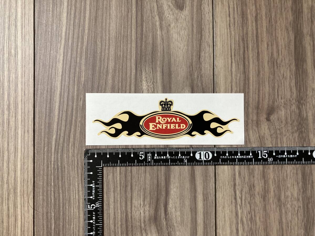 送料無料 Royal Enfield ロイヤルエンフィールド ウィング ステッカー 125mm x 35mm拍卖