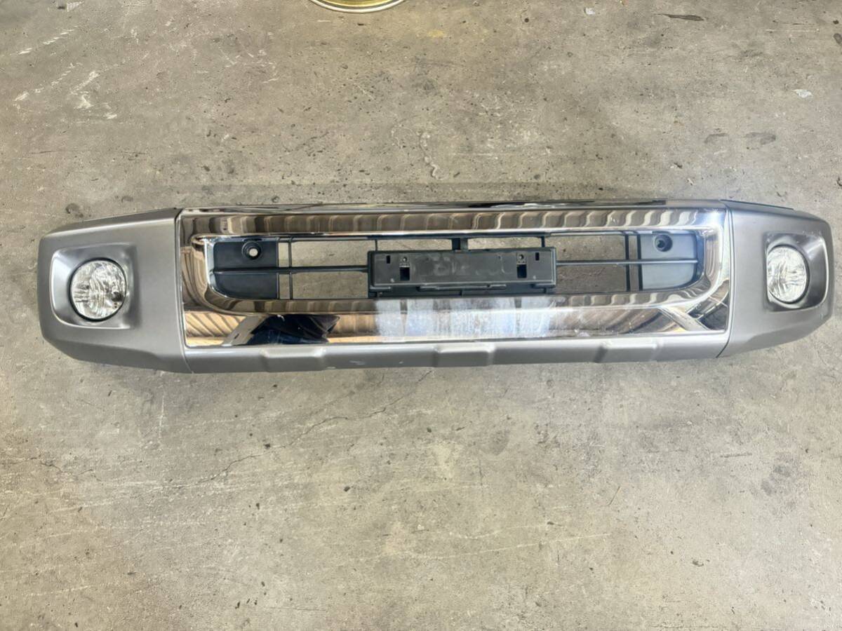 【希少!】TOYOTA 70 ランクル 純正 バンパー オプション フォグ 再販 復刻版 フロントバンパー フォグランプ 拍卖