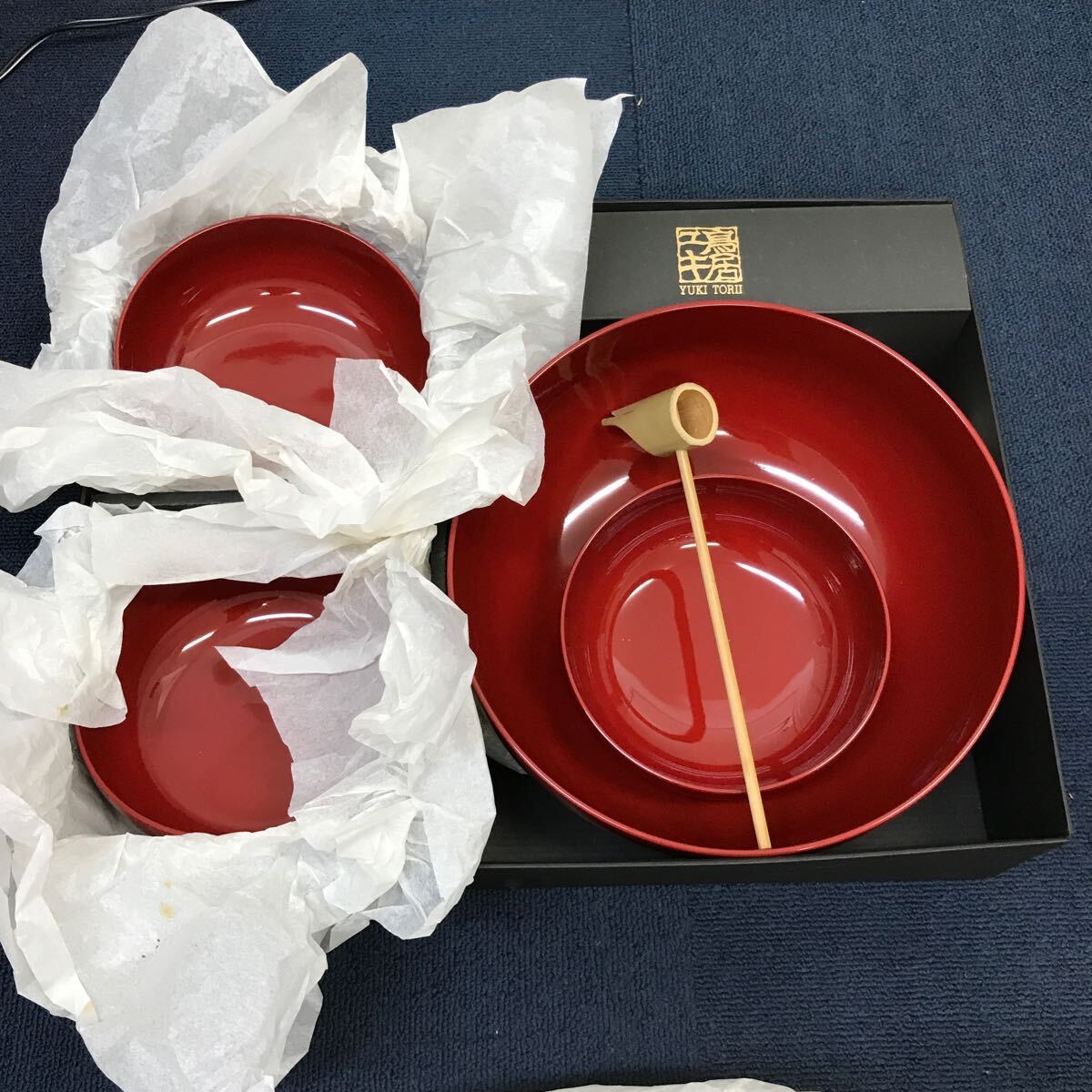 36278 0812Y 鳥居ユキ 漆器セット拍卖