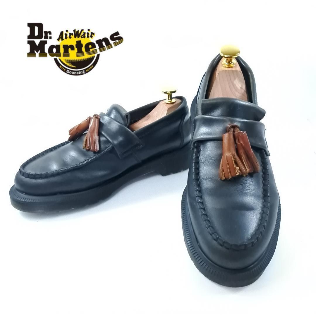 Dr.Martens ADRIAN タッセルローファー UK4 ダークグレー レディース ドクターマーチン hws01269拍卖