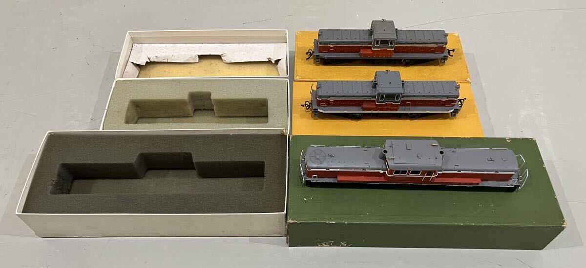 マイクロキャスト ミズノ 国鉄 DD13 CAB DD51 3両 ディーゼル 機関車 DL MICRO CAST MIZUNO キャブ拍卖