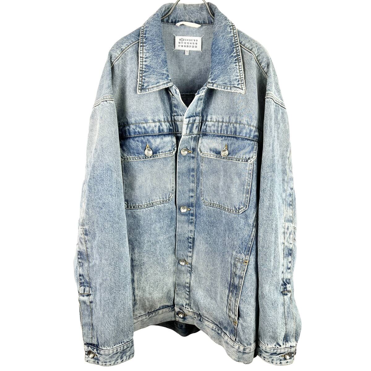 【20%OFF】Maison Margiela(メゾン マルジェラ) Bigsize Pocket Denim Jacket (indigo)拍卖