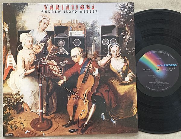 LP アンドリュー・ロイド・ウェッバー Gary Moore Don Airey Phil Collins Andrew Lloyd Webber Variations Rod Argent VIC-2143拍卖