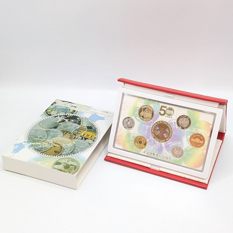 造幣局 平成26年銘 記念貨幣発行50周年 2014プルーフ貨幣セット 50years 送料無料!拍卖