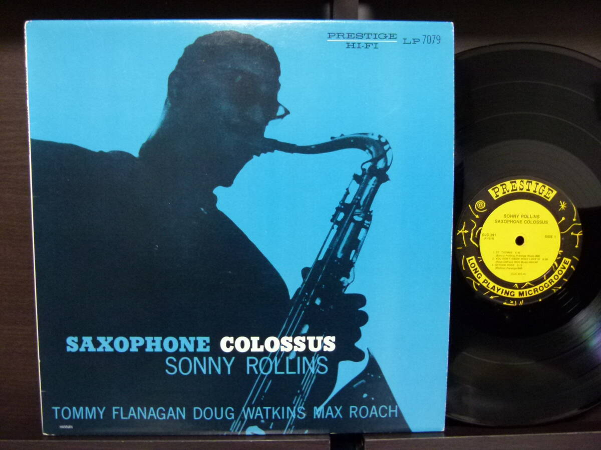 ■激レア■美盤 初期厚紙■SONNY ROLLINS■SAXOPHONE COLOSSUS■拍卖