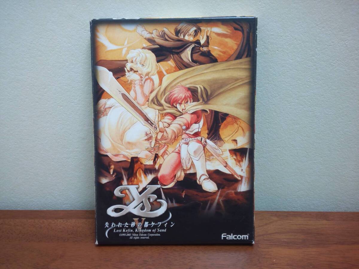 【即決】◆非売品◆「イースV 失われた砂の都ケフィン(ディスク未開封品)」限定音楽CD付き 日本ファルコム / Windowsでイース5が遊べます拍卖