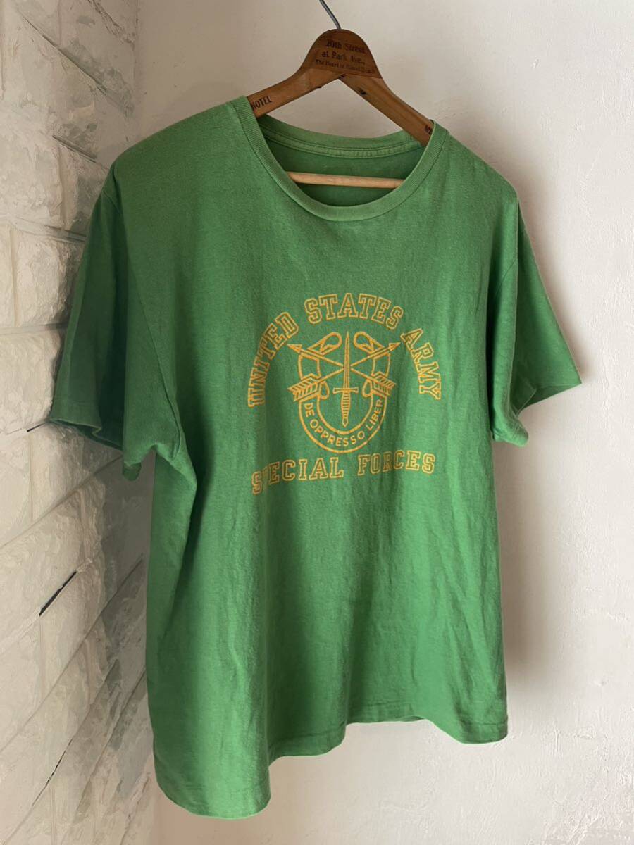 激レア 米軍 us army シングルステッチ Tシャツ 検)ヴィンテージ USA us army リーバイス old 70s 60s y2k 大戦拍卖